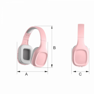 Belaidės ausinės Manta HDP802PK pink