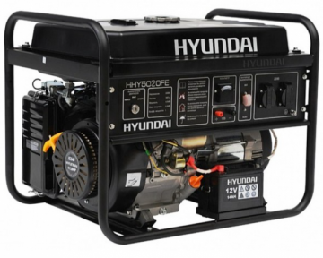 Benzininis generatorius Hyundai HHY 5020FE Электрические генераторы