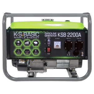 Benzininis generatorius KSB 2200A 230V 2000W KONNER & SOHNEN Elektroģeneratori