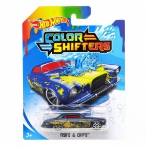 Spalvas keičiantis Hot Wheels automobilis BHR15 / BHR31 Color Shifters Fish'd & Chip'd Žaislai berniukams
