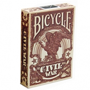 Bicycle Civil War kortos (Raudonos)