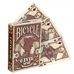 Bicycle Civil War kortos (Raudonos)