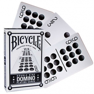 Bicycle Double Nine Domino kortos