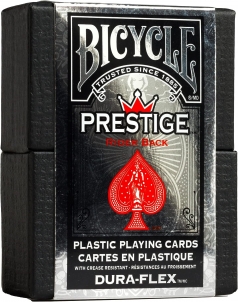 Bicycle Prestige Standard pokerio kortos (Raudonos) 