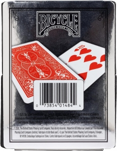 Bicycle Prestige Standard pokerio kortos (Raudonos)