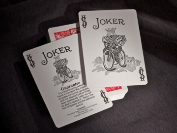 Bicycle Pro Poker Peek pokerio kortos (Raudonos)