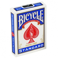 Bicycle Rider Back Standard 2 kortų kaladės (Mėlynos ir raudonos)