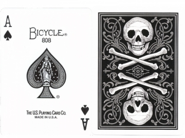 Bicycle Skull kortos