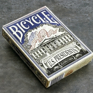 Bicycle US Presidents kortos (Mėlyna)