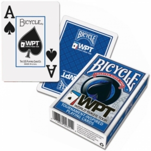 Bicycle WPT pokerio kortos (Baltos)