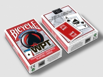 Bicycle WPT pokerio kortos (Juodos)