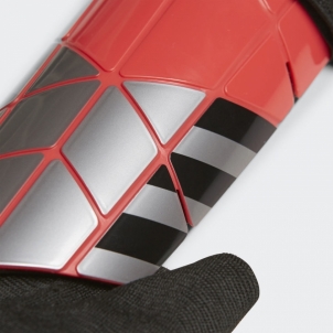 Blauzdų apsaugos adidas Ghost Reflex Red su čiurnų apsauga