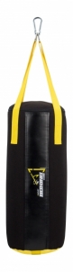 Bokso maišas AVENTO 41BK 15kg 80cm Black/Yellow Bokso maišai