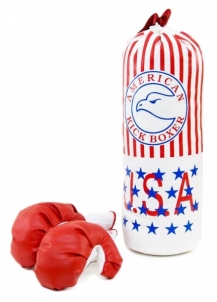 Bokso rinkinys vaikams USA, 41cm Boxing bags