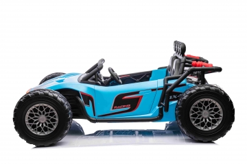 Buggy Racing 5 dvivietis elektromobilis, mėlynas 