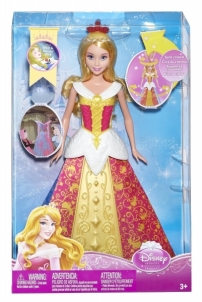 CBD13 Mattel Кукла Disney Спящая красавица в волшебном платье 