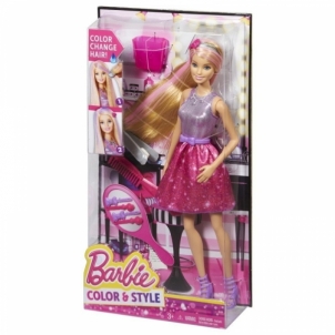 CFN47 Кукла Mattel Barbie Цветные пряди