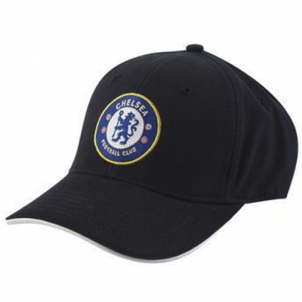 Chelsea F.C. kepurėlė su snapeliu (Juoda)