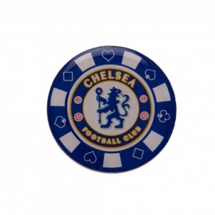 Chelsea F.C. prisegamas ženklelis - pokerio žetonas