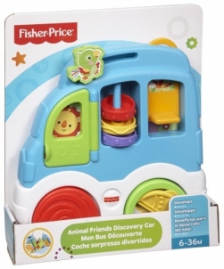Žaislas kūdikiams Mėlynas autobusiukas Fisher Price CMV93