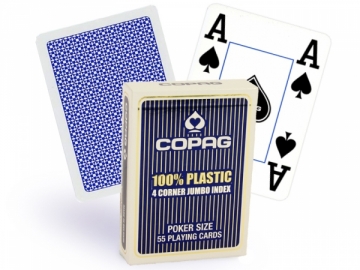 Copag 4 Corner pokerio kortos (Mėlynos)
