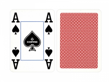 Copag 4 Corner pokerio kortos (Raudonos)