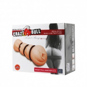 Crazy Bull Pocket pussy 3D Masturbuokliai