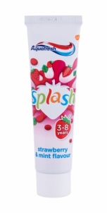 Dantų pasta Aquafresh Splash Strawberry 50ml Zobu pastas, skalojamais līdzekli