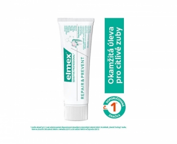 Dantų pasta Elmex Pain Relief Toothpaste Sensitiv e Professional Repair & Prevent 75 ml