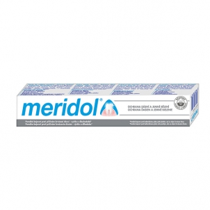 Dantų pasta Meridol Toothpaste with whitening effect (Gentle White) 75 ml Zobu pastas, skalojamais līdzekli