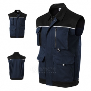 Darbinė liemenė vyriška Woody W52 Navy Blue Work jackets