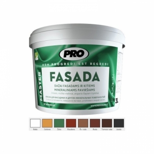 Paint FASADA šviesiai rudi 1 l Emulsion paint
