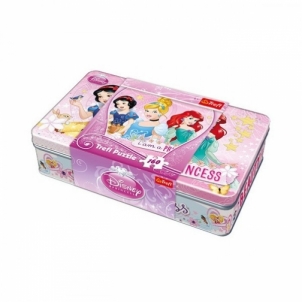 Dėlionė 53003 TREFL Puzzle Box 160 EL . принцесса Jigsaw for kids