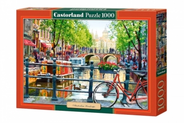 Dėlionė Castorland Amsterdam Landscape, 1000 dalių Jigsaw for kids