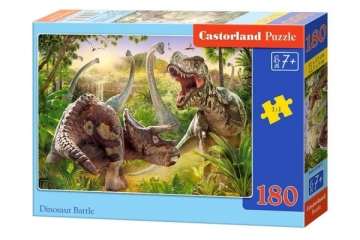 Dėlionė Castorland Dinosaur Battle, 180 dalių 