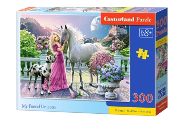 Dėlionė Castorland My Friend Unicorn, 300 dalių Головоломки для детей
