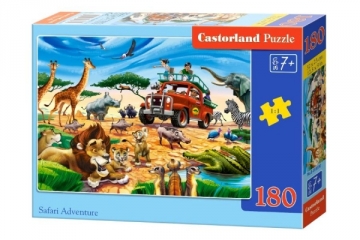 Dėlionė Castorland Safari Adventure, 180 dalių Jigsaw for kids