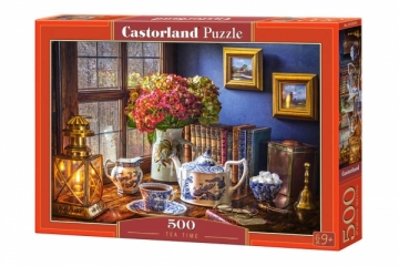 Dėlionė Castorland Tea Time, 500 dalių Jigsaw for kids