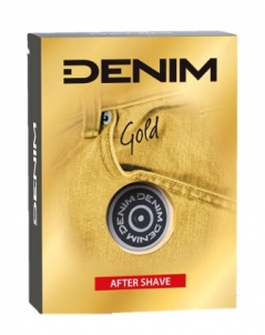 Denim Gold - aftershave water - 100 ml Лосьоны и бальзамы после бритья
