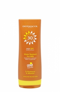 Dermacol (Water Resistant Sun Milk) Sun SPF 30 (Water Resistant Sun Milk) 200 ml Saulės kremai