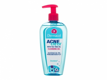 Dermacol AcneClear Cleansing Gel Cosmetic 200ml For problematic skin Veido valymo priemonės