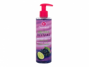 Dermacol Aroma Ritual Liquid Soap Grape&Lime Cosmetic 250ml Soap