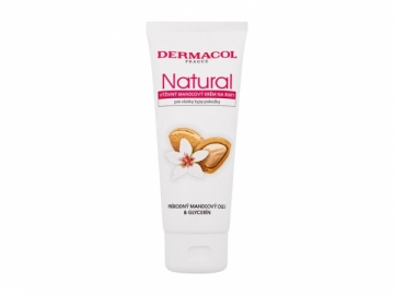 Dermacol Natural Almond Hand Cream Cosmetic 100ml Roku kopšanas līdzekļi