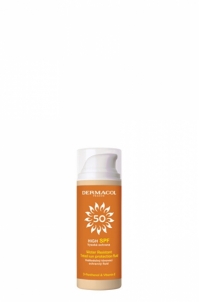 Dermacol Sun SPF 50 (Tinted Water Resistant Fluid) 50 ml Крема для солярия,загара, SPF