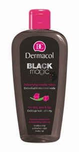 Detoksikuojantis micelinis losjonas Dermacol Detox Black Magic 200 ml Veido valymo priemonės