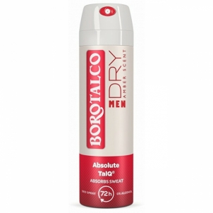 Dezodorantas Borotalco Deodorant spray Men Dry Amber (Deo Spray) 150 ml Dezodoranti, antiperspiranti