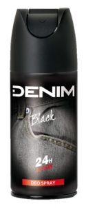 Dezodorantas Denim Black 150 ml Dezodoranti, antiperspiranti