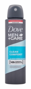 Dezodorantas Dove Men + Care Clean Comfort 48h Deospray Cosmetic 150ml Dezodorantai/ antiperspirantai