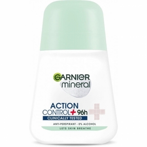 Dezodorantas Garnier Mineral Action Control Anti-Sprinkler + Clinically Tested 50 ml Dezodorantai/ antiperspirantai