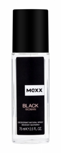 Dezodorantas Mexx Black Deodorant Women 75ml Дезодоранты/анти перспиранты
